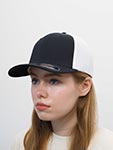 Бейсболка FLEXFIT арт. 6533T (черный / белый)